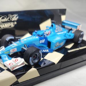 ミニカー 1/43 ミニチャンプス BUTTON RENAULT SPORT B201 J.BUTTON #8