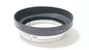 Canon W-60-B R 35mm F2.5 / FL 28mm F3.5 / FL 35mm F2.5用純正メタルフード [F2735]