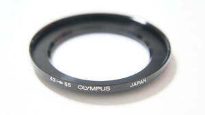 [43mm-55mm] OLYMPUS STEP UP RING повышающее резьбовое кольцо PEN.[F5492]