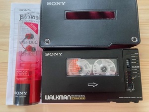 即決【整備済高音質動作品】SONY WALKMAN PROFESSIONAL WM-D6C ウォークマンプロフェッショナル 高音質調整 後期モジュール 超美品 おまけ