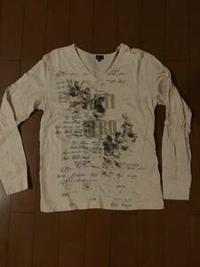 ◆ポールスミスPoul Smith 長袖Tシャツ　ベージュM used