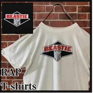 【レア】BEASTIE BOYS ビースティーボーイズ　ラップTシャツ 古着　HIPHOP RAP バンド　ムービー　ミュージック