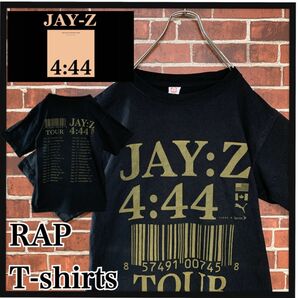 【レア】JAY-Z ジェイジー4:44 ツアーRAP ラップTシャツ 古着　ロカウェア　HIPHOP バンド　トラビススコット