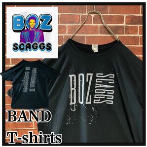 【激レア】boz scaggs ボズスキャッグス　ビッグシルエットツアーTシャツ　2XL JAZZ ROCK RAP ムービー　