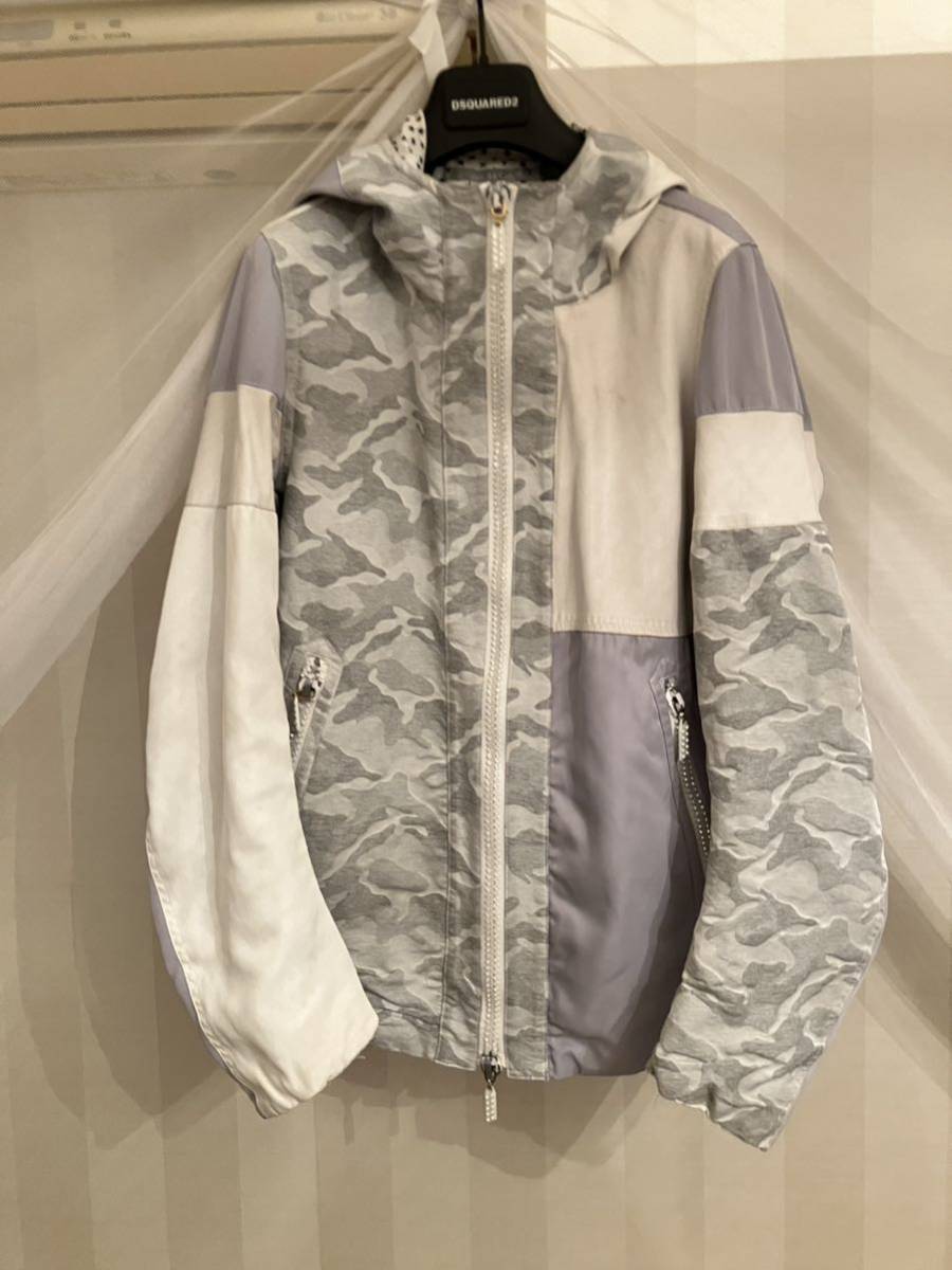 □ フランシストモークスレオパード ファー パーカー ジャケット