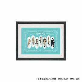 【中古】【未開封】SEGAラッキーくじ 名探偵コナン Trad style collection S賞 額入りアート