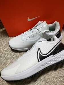 New Nike Golf Infinity Pro 2 25,5 см Nike Golf The Shoes React Sole фиксированный резиновый шип белый x черный водонепроницаемый 2022