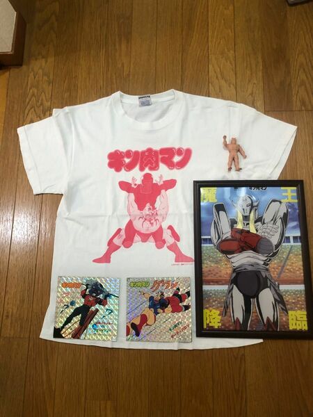 キン肉マンTシャツ　B4ポスター デカシール　ビッグ　ステッカー　キン消し　レア商品　当時物　希少