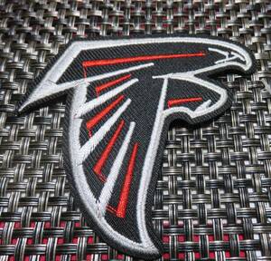 黒赤AF隼◆新品NFLアトランタ・ファルコンズ Atlanta Falcons 刺繍ワッペン■激渋◆アメリカ◎アメフト　アメリカンフットボール◆衣服DIY