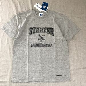 STARTER スターター フロスト加工TEE Tシャツ M グレー 半袖Tシャツ