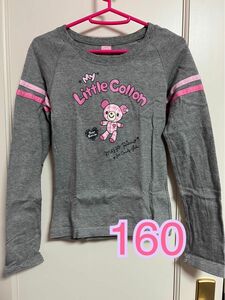 メゾピアノジュニア☆コロンちゃん　ラグランTシャツ　160 ベリエちゃん　平成レトロ　