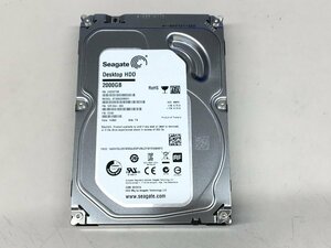 （使用時間：85H）Seagate 2TB HDD ST2000DM001　中古品　 (管：2F-M2）