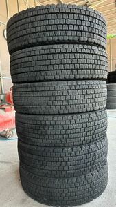 A7 265/60R22.5 143/140J スタッドレス　残溝：約16.5mm 8本セット