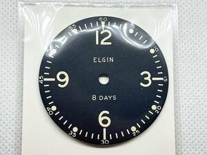 ELGIN 飛行機時計用の文字盤（真鍮製） 時計用工具・部品　時計修理　★同梱可　No.937