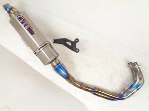 MT07 RM07J 14-16 OVER オーバー TT-Formula TT-フォーミュラ フルチタン 2-1 フルエキゾースト マフラー 良品【C590】