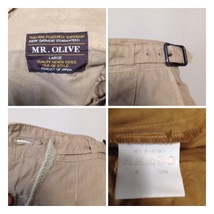 MR.OLIVE　ミスターオリーブ カーキ　グルカショーツ　ハーフパンツ_画像3