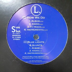 L. / HOW WE DO / BLUE LIGHTS & BLUNTS /90'S JAZZY HIP HOP,アングラ,ブーンバップ/DJ KENSEI