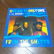 DREAD FLIMSTONE / FROM THE GHETTO /LP/SITTINGIN THE PARK,RAGGA HIP HOP,ROOTS,LOVERS REGGAE,ACID JAZZ,NWA_画像1