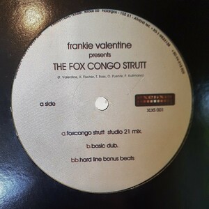 FRANKIE VALENTINE / THE FOX CONGO STRUTT /DEEP HOUSE,ブロークンビーツ,OMAR PUENTE,CUBA,MOODMAN 