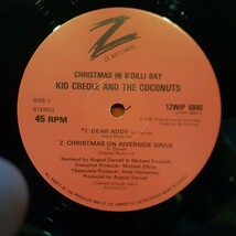 KID CREOLE & THE COCONUTS / CHRISTMAS IN B'DILLI BAY /ZE/AUGUST DARNELL/DEAR ADDY,NO FISH TODAY,ON RIVERSIDE DRIVE/LOVERS REGGAE_画像3