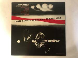 30513S 12inch LP★ライオネル・ハンプトン/LIONEL HAMPTON/APOLLO HALL CONCERT 1954★ECPU-8