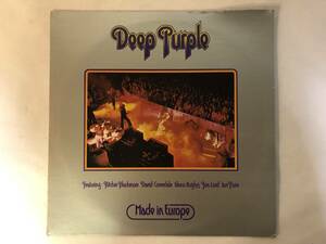 30522S 12inch LP★ディープ・パープル/DEEP PURPLE/MADE IN EUROPE★P-10262W