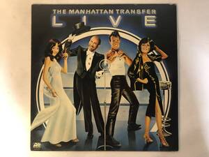 30522S 12inch LP★マンハッタン・トランスファー/THE MANHATTAN TRANSFER/LIVE★P-6443A