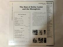 30527S 帯付12inch LP★ボビー・レスター/ザ・ムーングロウズ/THE BEST OF BOBBY LESTER AND THE MOONGLOWS★PLP-832_画像2