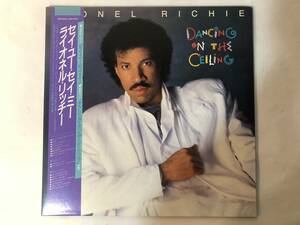30527S 帯付12inch LP★ライオネル・リッチー/LIONEL RICHIE/DANCING ON THE CEILING★RMTL-8005