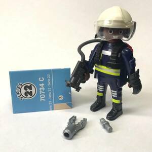 * Play Mobil Figure series fire fighting .*