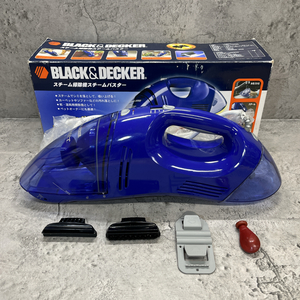 【送料無料・美品・動作品】BLACK&DECKER スチーム掃除機スチームバスター Z-SV777 ブラックアンドデッカー 乾湿両用 №23506