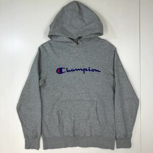 Champion チャンピオン　スウェットパーカー　プルオーバー　シンプル　グレー　メンズ　Mサイズ　25-88a