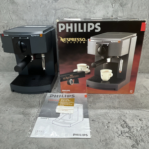 【極美品・動作品】PHILIPS　コーヒーメーカー　HD5708　フィリップス　カプセル式ネスプレッソ　取説　元箱　№23530