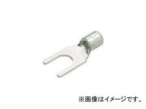 トラスコ中山 裸圧着端子 先開形φ4.3 長さ16.0 T-2Y-4(7898592) 入数：1PK(50個)