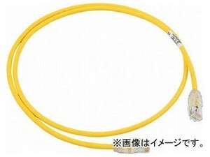 パンドウイット カテゴリ6A細径パッチコード 15m 黄 UTP28X15MYL(7853548)