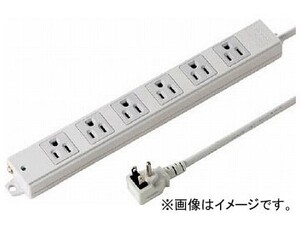 SANWA 工事物件タップ ノーマルコンセント TAP-KE6NL-3(8184008)