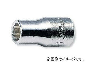 コーケン/Koken 1/4”（6.35mm） 12角ソケット 2405M-5