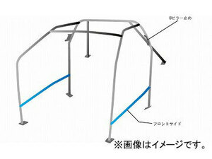 オクヤマ ロールバー 721 004 1 スチール ダッシュボード貫通 8P No.8 2名 トヨタ レビン トレノ AE86 2ドア/3ドア ノーマルルーフ