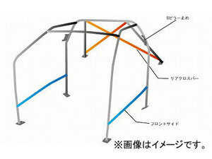 オクヤマ ロールバー 736 055 1 スチール ダッシュボード貫通 10P No.20 2名 トヨタ 86 ZN6 内装付車用 3ドア ノーマルルーフ