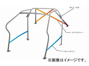 オクヤマ ロールバー 709 119 0 スチール ダッシュボード逃げ 6P No.5