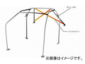 オクヤマ ロールバー 726 055 1 スチール ダッシュボード貫通 8P No.11 2名 スバル BRZ ZC6 内装付車用 3ドア ノーマルルーフ