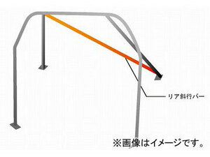 オクヤマ ロールバー 703 111 0 スチール 5P No.2 2名 ニッサン シルビア (P)S13 ノーマルルーフ 2ドア ノーマルルーフ