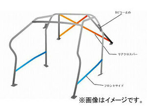 オクヤマ ロールバー 736 075 0 スチール ダッシュボード逃げ 10P No.20 2名 レクサス IS-F UZE20 4ドア ノーマルルーフ