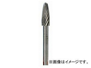 柳瀬/YANASE 超硬カッター トンガリ先丸型 スパイラルカット RS6312F