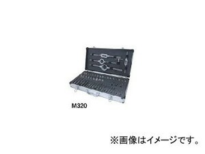 ライト精機 タップダイスセット M320 メートルネジ(M)自動車用 中タップ 38・50径 JAN：4990052081200