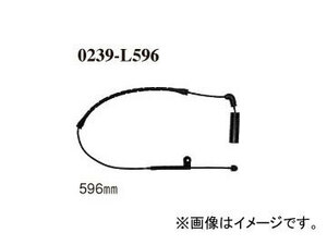 ディクセル ブレーキパッドセンサー 0239-L596 フロント BMW E46(クーペ) 318Ci/328Ci AL19/AY20/BX20/AM28 1999年06月～