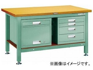 Trusco Nakayama RTW Type Workbench 1800 × 750 4-й ящик RTW-1800D4K с шкафчиком (7702949)