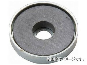 トラスコ中山 キャップ付フェライト磁石 外径66mm×厚み9.8mm TFC66RA-1P(7622830) 入数：1袋(1個)