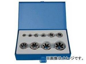 トラスコ中山 六角サラエナットダイスメートル細目ねじセット THD-FSET(7681682) 入数：1セット(10個)