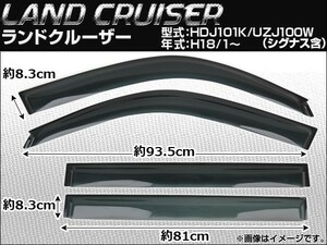 サイドバイザー トヨタ ランドクルーザー HDJ101K UZJ100W （シグナス含） 1998年01月～ AP-SVTH-T02